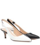 Dolce & Gabbana Kids Anna Leather Slingback Pumps