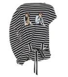 Jw Anderson Gilbert & George Striped Cotton Top