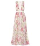 Giambattista Valli Floral Silk Dress