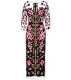 Temperley London Pardus Embroidered Tulle Dress
