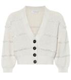 Brunello Cucinelli Sequined Cotton Cardigan