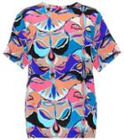 Emilio Pucci Printed Silk T-shirt