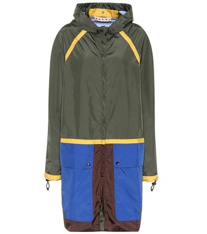 N21 Hooded Raincoat