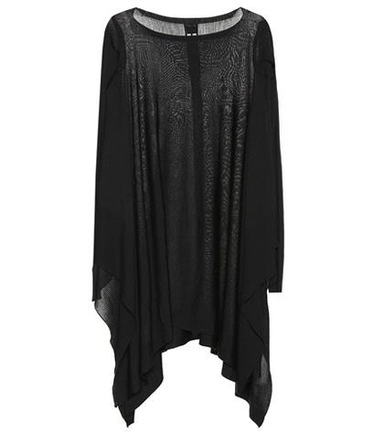 Rick Owens Wool Poncho Sweater