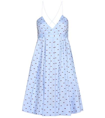 Victoria Victoria Beckham Cotton Fil Coupé Dress