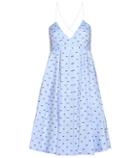 Victoria Victoria Beckham Cotton Fil Coupé Dress