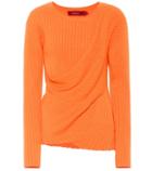 Sies Marjan Dottie Ribbed Cotton-blend Sweater