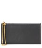 The Row Leather Clutch