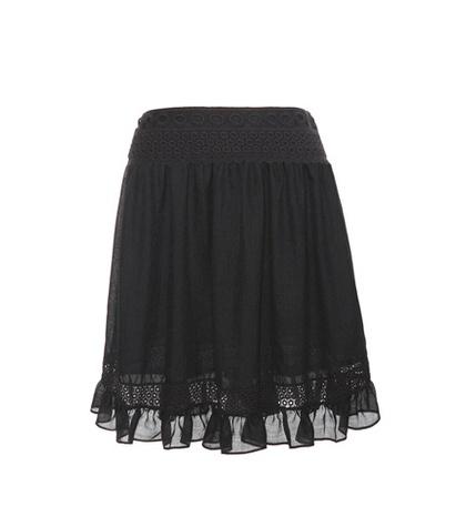 Sophie Bille Brahe Lace-trimmed Miniskirt