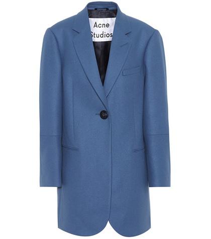Roger Vivier Klarah Wool-blend Jacket
