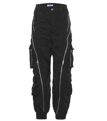 Roger Vivier Cotton-blend Cargo Pants