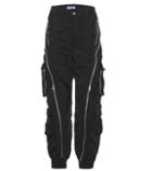 Roger Vivier Cotton-blend Cargo Pants