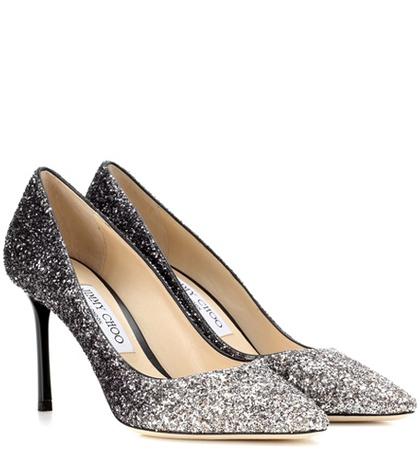 Tod's Romy 85 Glitter Pumps