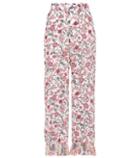Chlo Printed Cropped Trousers