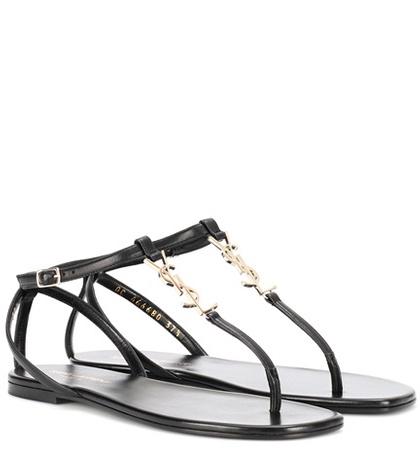 Pippa Holt Nu Pieds 05 Ysl Leather Sandals
