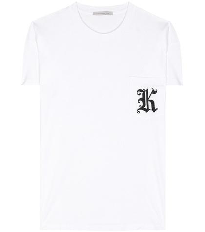 Christopher Kane Appliquéd Cotton T-shirt