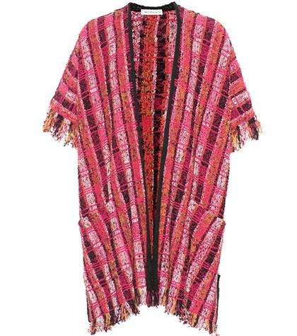 Etro Tweed Open Cardigan