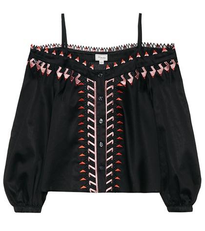 Gucci Agnes Cotton Blouse