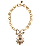 Dolce & Gabbana Crystal-embellished Chain Necklace