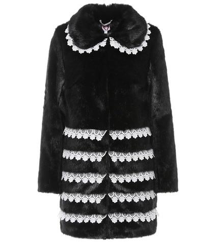 Valentino Sol Faux Fur Coat