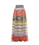 Missoni Striped Wool-blend Maxi Skirt