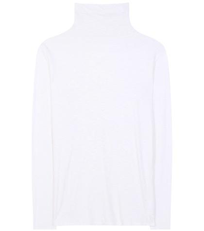 Vetements Lux Cotton-blend Turtleneck Top