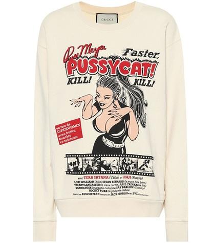Nanushka Printed Cotton Sweatshirt