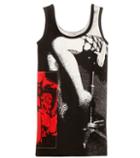 Miu Miu Printed Twill Tank Top