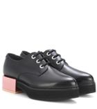 Dolce & Gabbana Leather Platform Derby Shoes