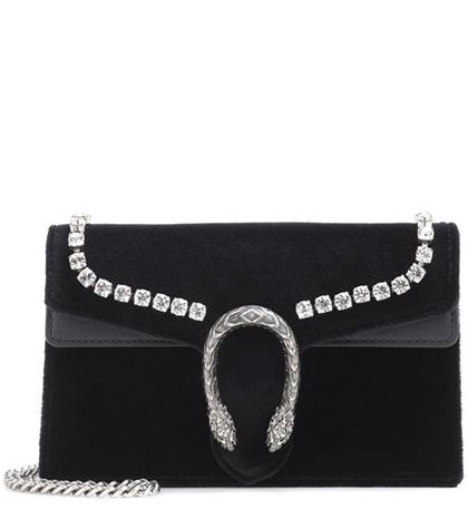 Gucci Dionysus Mini Velvet Shoulder Bag