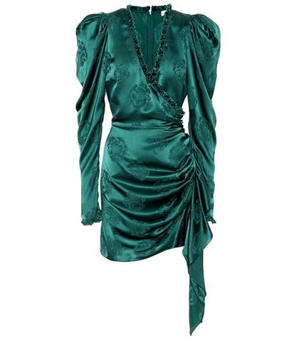 Magda Butrym Carlton Silk Minidress