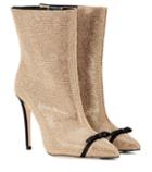 Marco De Vincenzo Crystal-embellished Ankle Boots