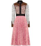Gucci Pleated Lace Dress