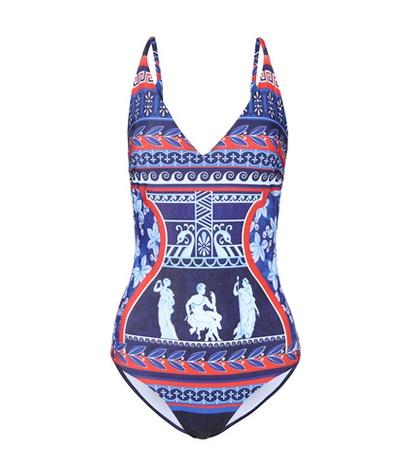 Acne Studios Printed One-piece Swimsuit