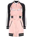Redvalentino Embroidered Satin Bomber Jacket