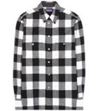 Burberry Buffalo Check Wool-blend Shirt