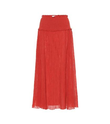 Zimmermann Veneto Cotton-blend Maxi Skirt