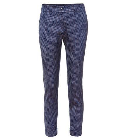 Etro Jacquard Straight-leg Pants