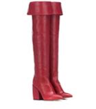 Petar Petrov Shirin Leather Over-the-knee Boots