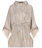 Larsson & Jennings Judith Silk-blend Cape