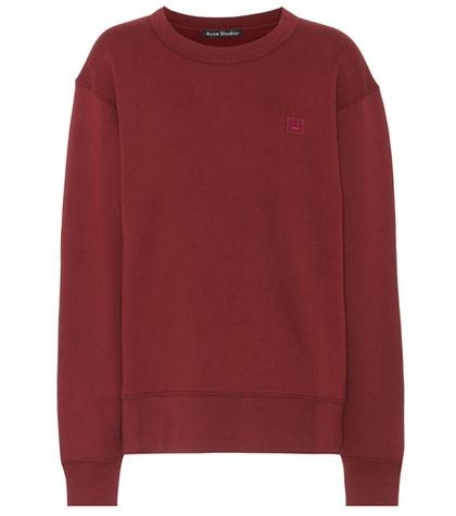 Acne Studios Fairview Face Cotton Sweatshirt