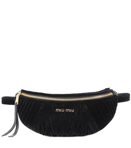 Acne Studios Velvet Belt Bag