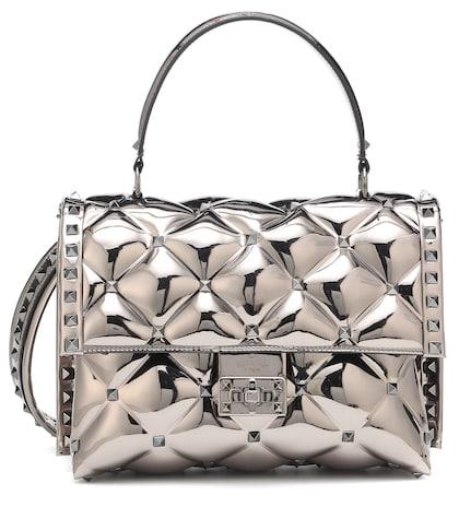 Valentino Garavani Valentino Garavani Candystud Metallic Tote