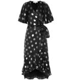 Diane Von Furstenberg Sareth Polka-dot Silk-blend Dress