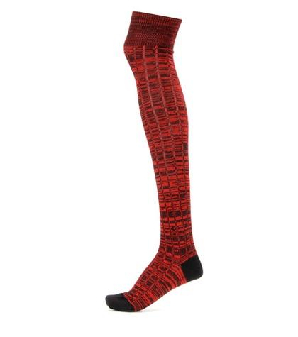 Miu Miu Knitted Wool Knee Socks