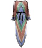 Magda Butrym Multi-colour Knitted Contrast Caftan