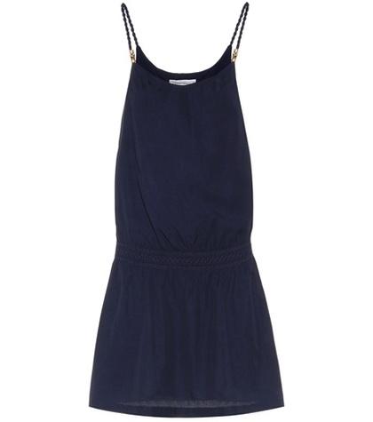 James Perse Hampton Cotton-blend Mini Dress