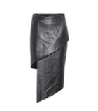 Vetements Asymmetric Leather Skirt