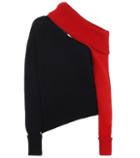 Costarellos Cut-out Wool Sweater