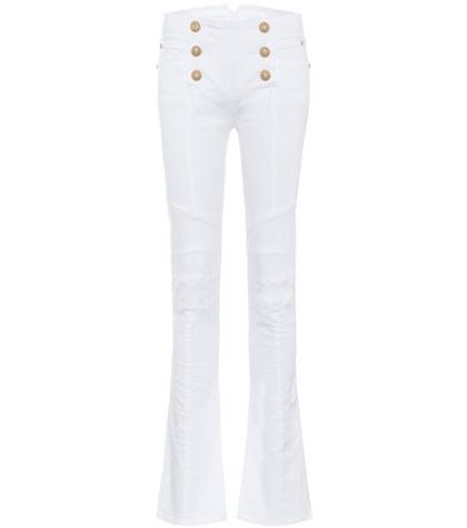 Balmain High-waisted Flare Jeans